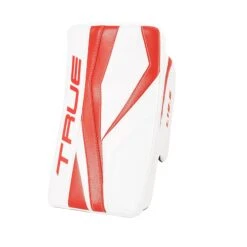 TRUE L12.2 Senior Goalie Blocker - Stock -True true blockers true l12 2 senior goalie blocker stock white red regular 29367478714434