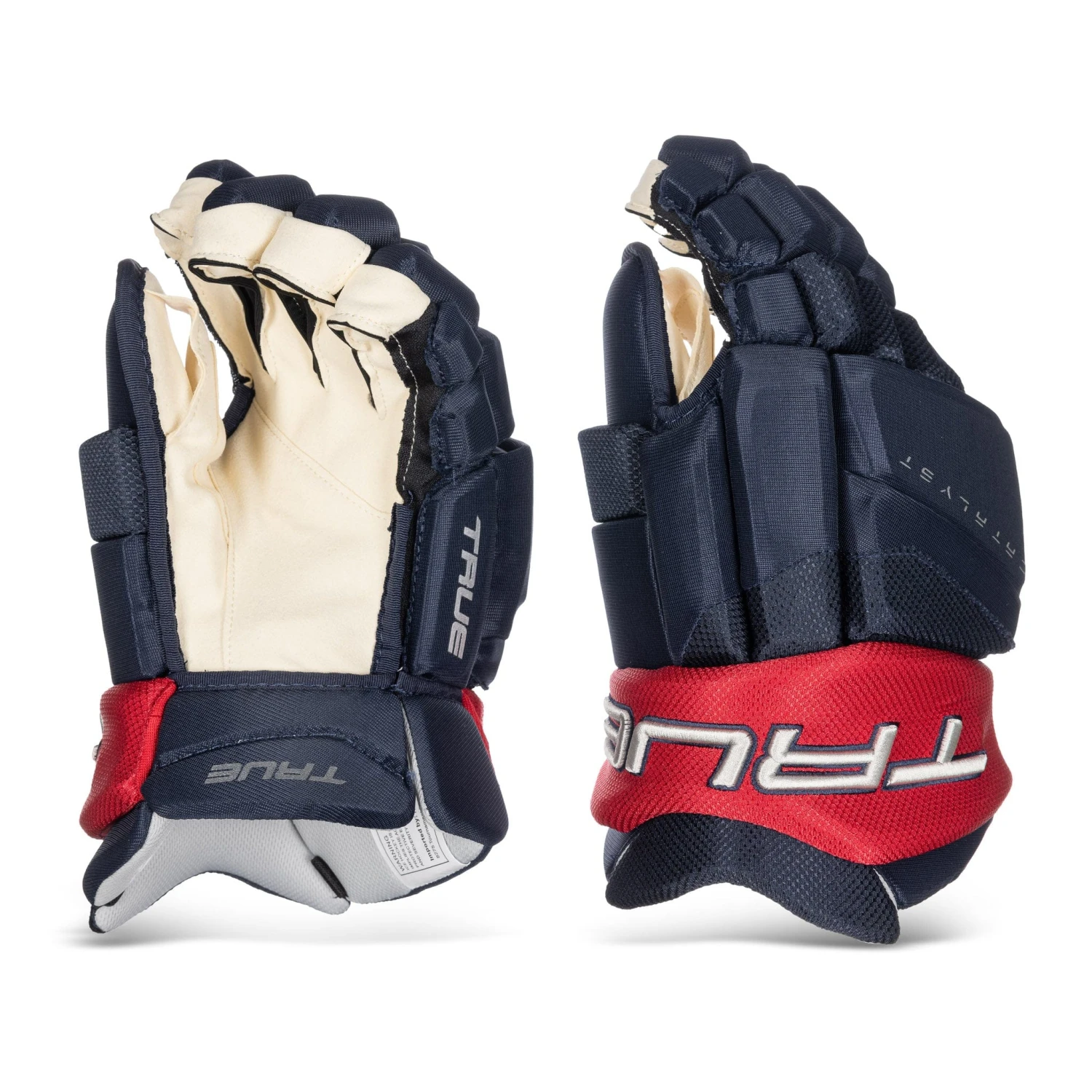TRUE Catalyst Pro Stock Senior Hockey Glove - Columbus Blue Jackets 1 TRUE Catalyst Pro Stock Senior Hockey Glove - Columbus Blue Jackets