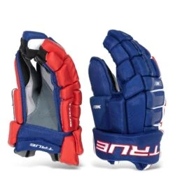 TRUE XC7 Junior Hockey Gloves 38 TRUE XC7 Junior Hockey Gloves -True true gloves true xc7 junior hockey gloves red white blue 12 28743813693506