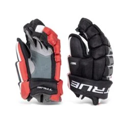 TRUE XC7 Senior Hockey Gloves -True true gloves true xc7 senior hockey gloves black red 13 28743813136450