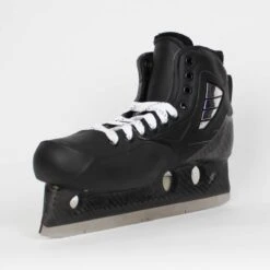 TRUE Senior One Piece Goalie Skates - Pro Stock - Metatarsal Guard Tongue - Size 10 -True true goalie skates true senior one piece goalie skates pro stock metatarsal guard tongue size 10 10 15186395693122