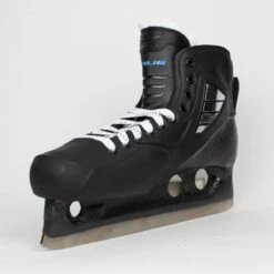 TRUE Senior One Piece Goalie Skates - Pro Stock - White Felt Tongue - Size 12 -True true goalie skates true senior one piece goalie skates pro stock white felt tongue size 12 12 15186398412866