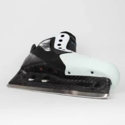 TRUE Senior One Piece Goalie Skates - Pro Stock - White Side/Toe - Size 11 -True true goalie skates true senior one piece goalie skates pro stock white side toe size 11 11 15186419712066