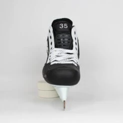 TRUE Senior Two Piece Goalie Skates - Pro Stock - White Side - "35" - Size 10 -True true goalie skates true senior two piece goalie skates pro stock white side 35 size 10 10 15186423218242