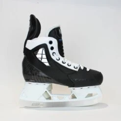 TRUE Player Junior Hockey Skates - Pro Stock - VH Holder - White Side - "NAT" - Size 5