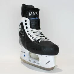TRUE Player Senior Hockey Skates - Pro Stock - Shift Holder - White Side - "MAX/BAX" - Size 8 -True true hockey skates true player senior hockey skates pro stock shift holder white side max bax size 8 8 r standard 15187103023170