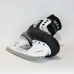 TRUE Player Senior Hockey Skates - Pro Stock - Shift Holder - White Side - "MAX/BAX" - Size 8 -True true hockey skates true player senior hockey skates pro stock shift holder white side max bax size 8 8 r standard 15187103187010