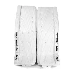 TRUE L20.2 Senior Goalie Leg Pads - Stock -True true leg pads true l20 2 senior goalie leg pads stock white 32 2 29990906560578